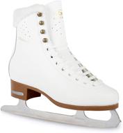 🎀 botas diana, dagmar, and david figure ice skates: perfect fit for women, men, girls, boys, kids, and sabrina blades logo