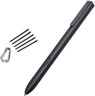 🖊️ ubrokeifixit black touch stylus pen with tips/nibs - replacement s pen for samsung galaxy tab s3 9.7" sm-t820 t825 t827/galaxy book logo