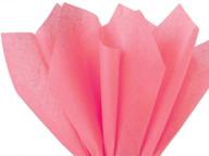 coral pink tissue paper supplies logo