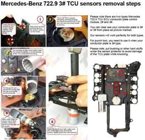 img 3 attached to Датчик Y3/8n1 и Y3/8n2 + ударный инструмент для автоматической коробки передач Mercedes Benz 7G 722.9 - модуль управления датчиками.