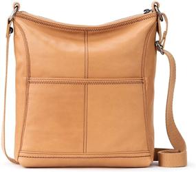 img 2 attached to Sak Iris Leather Crossbody Scotch