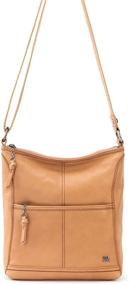 img 4 attached to Sak Iris Leather Crossbody Scotch