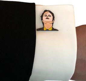 img 1 attached to Balanced Co Dwight Schrute Cufflinks