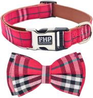 fourhorse bowtie collar detachable adjustable logo