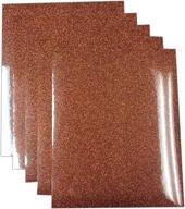 sheets siser glitter transfer copper logo