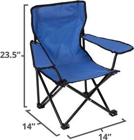 img 1 attached to Ultra Comfortable Pacific Play Tents Sapphire Blue Super Children's Chair - Perfect for Kids!