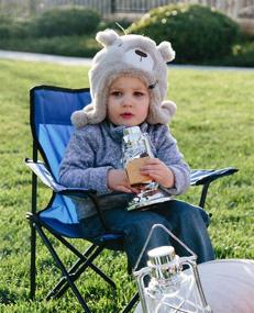 img 3 attached to Ultra Comfortable Pacific Play Tents Sapphire Blue Super Children's Chair - Perfect for Kids!