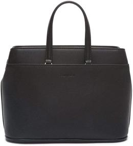 img 3 attached to Calvin Klein Daytona Leather Satchel