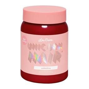 img 3 attached to 🦄 Lime Crime Unicorn Hair Crimson Red Semi-Permanent Hair Dye - 6.7 oz. - Fantasy Hair Color for Valentine's Day