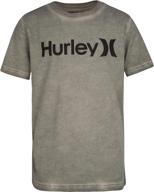 👕 стильная футболка hurley с графическим рисунком: детская одежда birch slash - найдите топы, футболки и рубашки! логотип