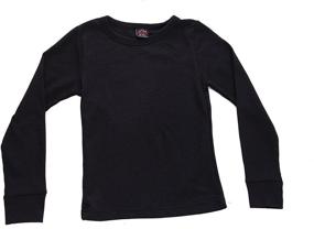 img 2 attached to At Buzzer Boys' Thermal Underwear 95362 Black 10: Cozy and Comfortable Underwear for Boys