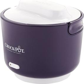 img 3 attached to 🍱 Crock-Pot 24-Ounce Lunch Crock Food Warmer Deluxe Edition - Purple: Convenient and Stylish Lunchtime Solution