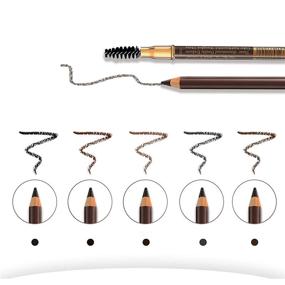 img 3 attached to Waterproof Eyebrow Pencil with Long-lasting Durability – Choose from 5 Shades (2# Dark Brown)