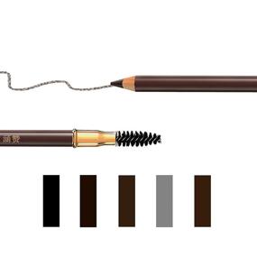 img 2 attached to Waterproof Eyebrow Pencil with Long-lasting Durability – Choose from 5 Shades (2# Dark Brown)