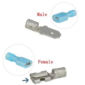 img 1 attached to Insulated Connectors Electrical Terminals Assortment