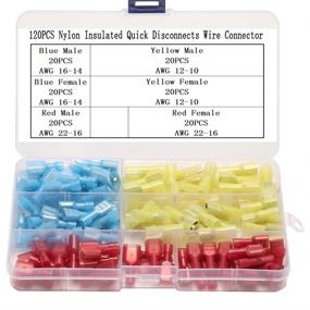 img 2 attached to Insulated Connectors Electrical Terminals Assortment