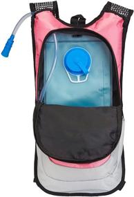 img 2 attached to 💧 2L Pink Hydration Pack with Spacious Storage Compartment - Northwest Survival Water Bladder Bag