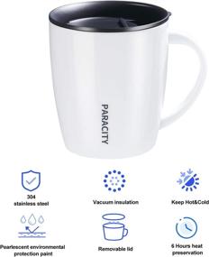 img 3 attached to 🥤 PARACITY Stainless Insulated Tumbler: The Perfect Beverage Companion