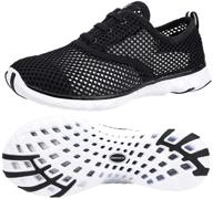 aleader athletic men's water shoes with stylish quick-drying design logo