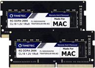 🖥️ timetec 16 гб комплект (2x8gb) ddr4 2666мгц озу для средней модели imac mid 2020 (20,1 / 20,2) / imac mid 2019 (19,1) 27-дюймовый с retina 5k дисплеем, mac mini late 2018 (8,1) - совместима с озу mac pc4-21333 / pc4-21300 логотип