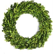 🌿 12-inch preserved boxwood wreath - long-lasting fresh greenery decor for home. ideal for spring, summer, farmhouse, and holiday décor. логотип