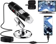 🔬 bysameyee usb digital microscope 40x-1000x: high magnification endoscope camera for android, windows, mac, linux - includes carrying case & metal stand logo