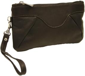 img 3 attached to 🌈 Piel Leather Rainbow Wristlet Saddle Women's Handbags & Wallets - Exquisite Blend of Style and Functionality