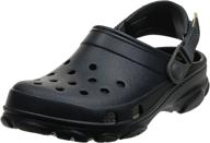 👞 crocs classic terrain black unisex shoes: women's and men's mules, clogs logo