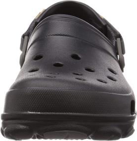 img 3 attached to 👞 Crocs Classic Terrain Black Unisex Shoes: Women's and Men's Mules, Clogs