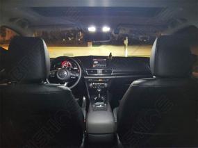 img 3 attached to 🔆 Сверхяркий комплект внутренней подсветки LED 6000K для Mazda 3 Хэтчбек 2003-2009 включая светильники номерного знака и инструмент для установки
