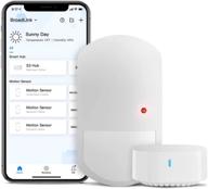 🏠 discover the broadlink smart motion sensor: pir for home automation with ifttt and alexa integration. trigger a wireless smart home experience with occupancy lighting and scenes, s3 hub included логотип