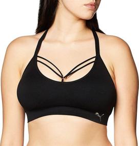 img 3 attached to 🏋️ PUMA Women's Seamless Sports Bra: Maximum Comfort and Support for Active Women