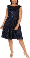 👗 alex evenings plus size women's clothing - extended length logo