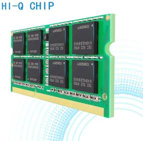 img 2 attached to 💚 TECMIYO DDR3L 16GB Комплект 1600 МГц SODIMM RAM - Оперативная память для ноутбука высокой производительности - Зеленая