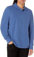 👔 men's clothing: amazon essentials regular fit long sleeve pique shirts logo