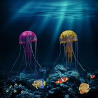 holoras jellyfish decoration silicone artificial fish & aquatic pets for aquarium decor logo