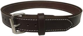 img 3 attached to 👔 Exos Men's Accessories: English Bridle Leather Belts in Multiple Ounce Options