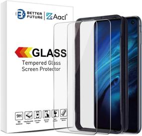img 4 attached to 😎 Tempered Glass Film, Crystal Clear Screen Protector for Samsung Galaxy S10E (5.8 Inch) - 2 Pack