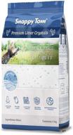 🐱 snappy tom crystal cat litter - premium non-clumping crystals | super absorbent odor-eliminating crystal litter (1-pack) logo