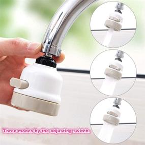 img 2 attached to Kinteshun 360°Rotating Water Saving Splash Proof Adjustment