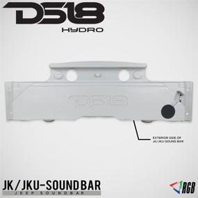 img 3 attached to DS18 JK-SBAR/G Gray Jeep Wrangler Overhead Soundbar For JK &Amp