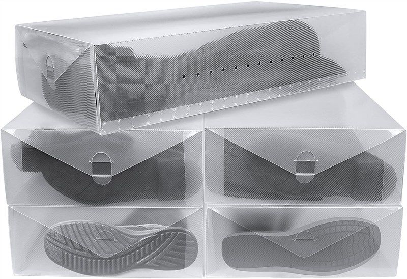 greenco clear foldable storage boxes 5 로고