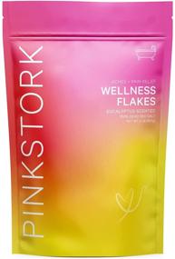 img 4 attached to 🛀 Pink Stork Women’s Wellness Flakes: Soothing Eucalyptus Bath Salts for Women with Dead Sea Magnesium, Naturally Relieve Aches and Pains (2 lbs)