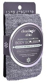 img 2 attached to Cleanlogic Detox Purifying Charcoal Body Scrubber: The Ultimate 1-Count Solution for Skin Cleansing