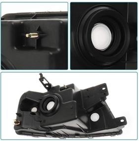 img 1 attached to 🚗 IRONTEK Headlight Assembly for 2004-2008 FORD F-150 PICKUP - Black Housing, Clear Lens Replacement Driving Light # FO2502201/FO2503201