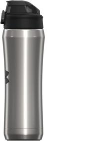 img 2 attached to 🚰 18oz Beyond Stainless Steel Water Bottle by Under Armour: Vacuum Insulated, Self Draining Protective Cap, Leak Proof, Ideal for Kids & Adults, All Sports, Gym