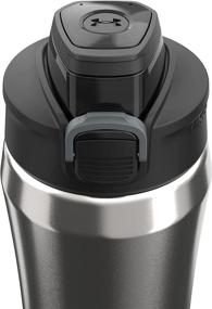 img 1 attached to 🚰 18oz Beyond Stainless Steel Water Bottle by Under Armour: Vacuum Insulated, Self Draining Protective Cap, Leak Proof, Ideal for Kids & Adults, All Sports, Gym