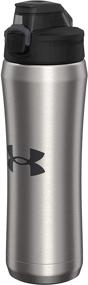 img 4 attached to 🚰 18oz Beyond Stainless Steel Water Bottle by Under Armour: Vacuum Insulated, Self Draining Protective Cap, Leak Proof, Ideal for Kids & Adults, All Sports, Gym