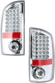 img 4 attached to DNA Motoring TL-DRAM05-LED-CH-CL Tail Light (Passenger &Amp