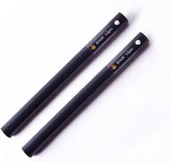 ericx light 2-pack of 1/2 inch x 6 inch ferrocerium rod flint fire starters - ultra thick rods for maximum sparking, featuring a convenient lanyard hole for personalized diy survival kits логотип